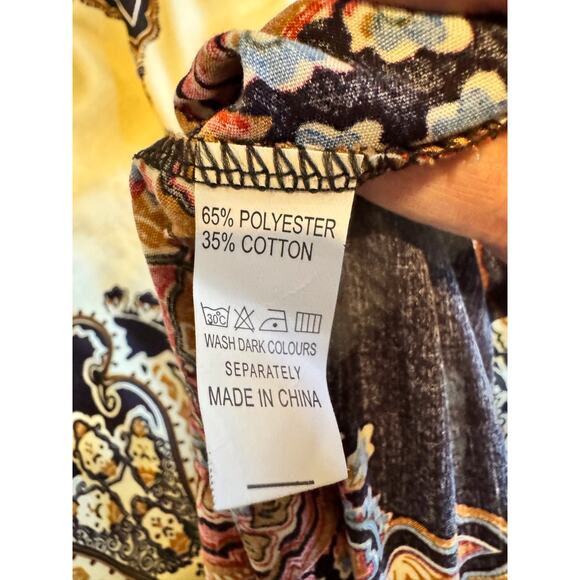 Women's Multi Color Halter Top Dress Size M - Picture 7 of 7